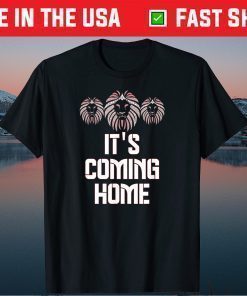 It's Coming Home England Football 2021 Gift T-Shirts