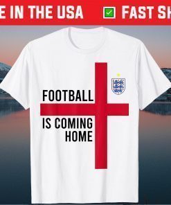 It's Coming Home England Football Soccer Jersey Style Retro Classic T-Shirt