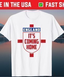 It's Coming Home Vintage Crest England Flag Classic T-Shirt