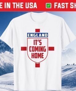 It's Coming Home Vintage Crest England Flag Classic T-Shirt