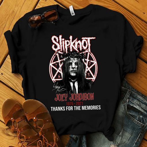 Slipknot Joey Jordison Thanks For The Memories T-Shirt