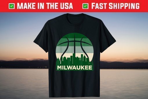 Milwaukee Basketball B-Ball City Wisconsin T-Shirt