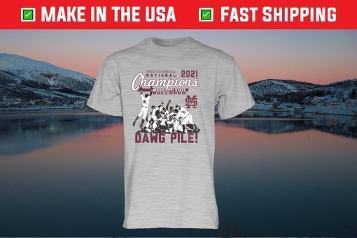 Mississippi State Bulldogs 2021 NCAA Baseball College World Series Champions Dogpile Us 2021 T-Shirt