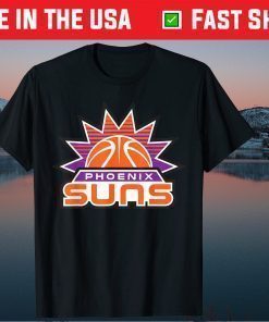 Phoenix Basketball Suns Basketball Ball Shine Classic T-Shirt