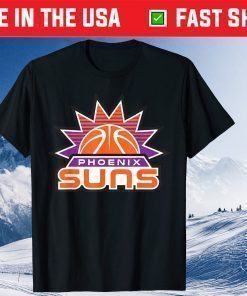 Phoenix Basketball Suns Basketball Ball Shine Classic T-Shirt