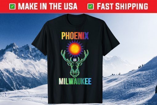 Phoenix vs Milwaukee Finals Basketball Retro Championship Classic T-Shirt