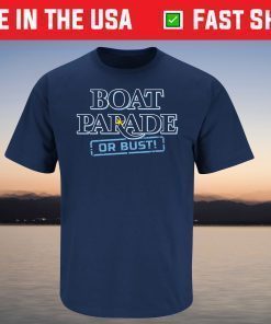 Tampa Bay Baseball Boat Parade or Bust Shirt