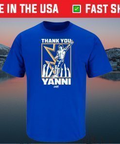 Tampa Bay Hockey Thank You Yanni Tee Shirt