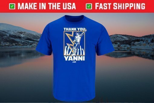 Tampa Bay Hockey Thank You Yanni Tee Shirt