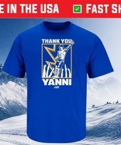 Tampa Bay Hockey Thank You Yanni Tee Shirt