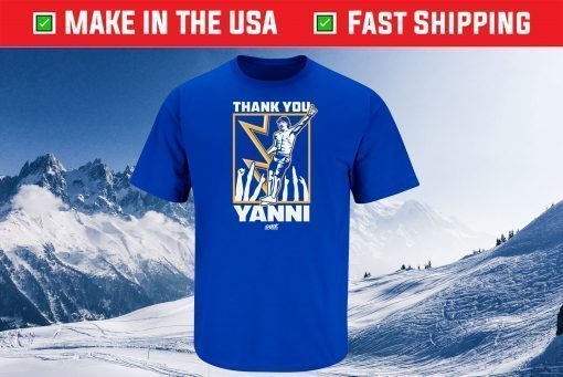 Tampa Bay Hockey Thank You Yanni Tee Shirt