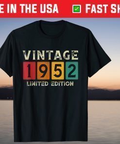 Vintage 1952 Limited Edition 69th Birthday 59 Years Old T-Shirt