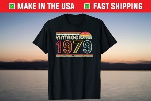 Vintage 1979 42 th Birthday 42 Years Old T-Shirt