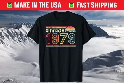 Vintage 1979 42 th Birthday 42 Years Old T-Shirt