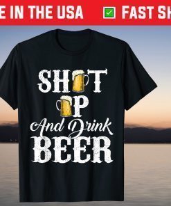 Vintage Shut Up And Drink Beer T-Shirt