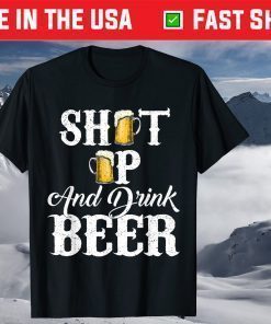 Vintage Shut Up And Drink Beer T-Shirt