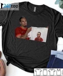 Virgil Van Dijk Shows Loves Joel Matip T-Shirt