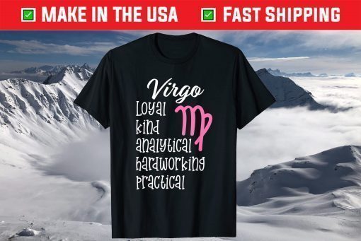 Virgo Traits August and September Birthdays T-Shirt