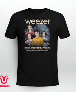 Weezer Agoraphobic Tour 2021 Shirt