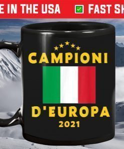 campioni d'europa 2021 Italy Football Champions Euro 2021 Mug