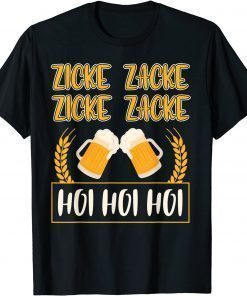 Zicke zacke zicke zacke - Oktoberfest T-Shirt