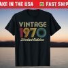 1970 50th Birthday Vintage Limited Edition T-Shirt