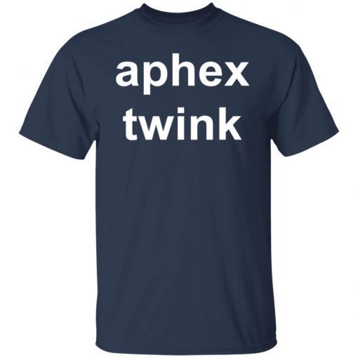 Aphex twink shirt