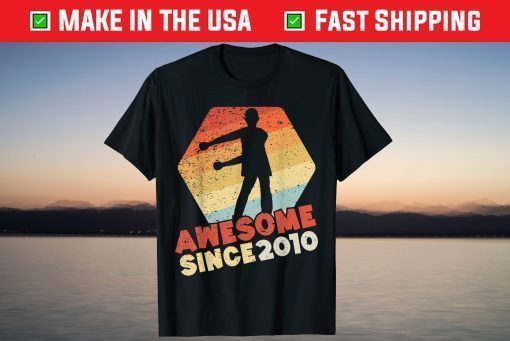 Awesome Since 2010 11th birthday 11 Year Old T-Shirt