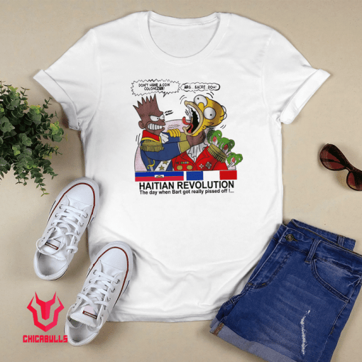 Bart Simpson Haitian Revolution Shirt