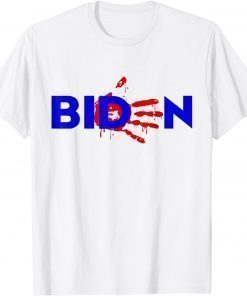 Biden Handprint Resign Now T-Shirt