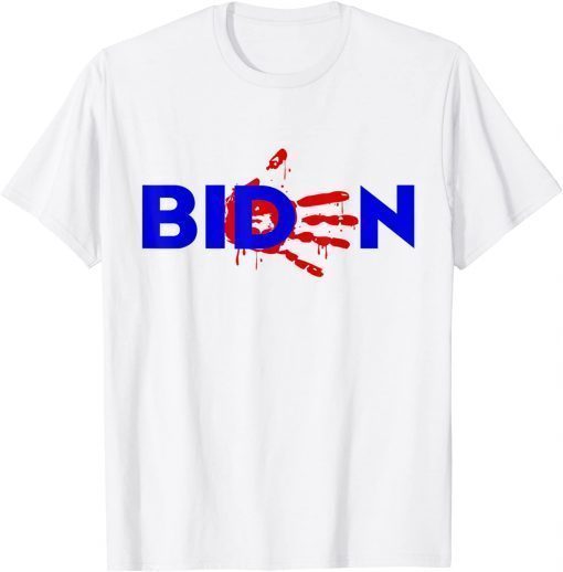 Biden Handprint Resign Now T-Shirt