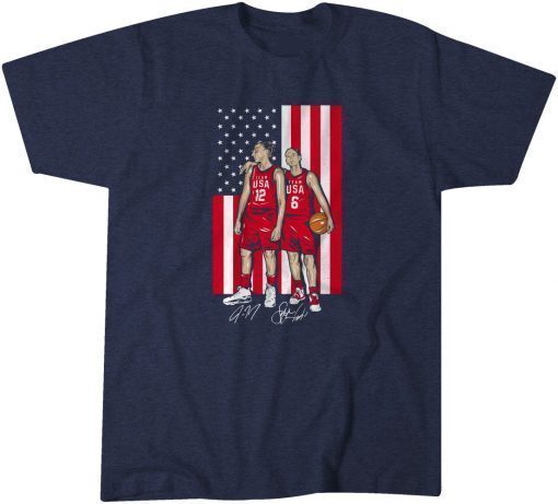 Sue Bird and Diana Taurasi Gold Medal Shirt