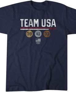 Team USA Medal Count Shirt