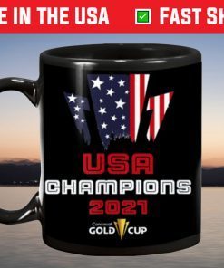 USA Champions 2021 Concacaf Gold Cup Mug Souvenir