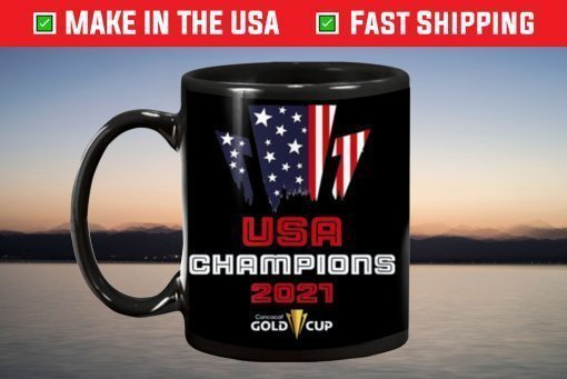 USA Champions 2021 Concacaf Gold Cup Mug Souvenir