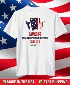 USA Champions 2021 Gold Cup Concacaf T-Shirt