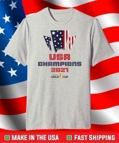 USA Champions 2021 Gold Cup Concacaf T-Shirt