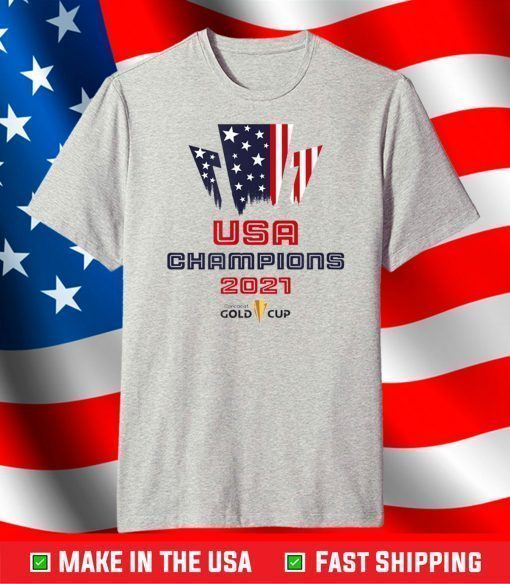 USA Champions 2021 Gold Cup Concacaf T-Shirt