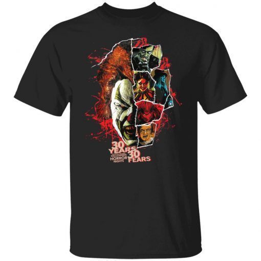 Universal orlando Halloween horror nights 30 years 30 fears shirt