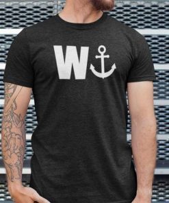 W Anchor Wanker Humor T Shirt