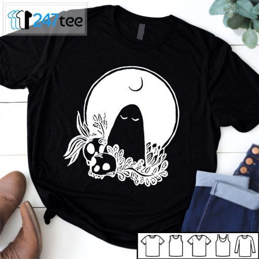 Witchcrafter Sleepy Ghost Funny Kute Tshirt