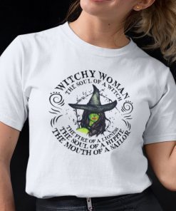 Witchy Woman The Soul Of A Witch Halloween Shirt