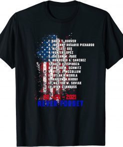 13 fallen soldiers names , Never Forget Of Fallen Soldiers T-Shirt