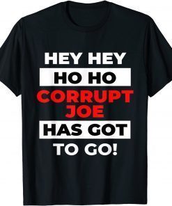 Anti Biden Corrupt Joe Pro Trump T-Shirt