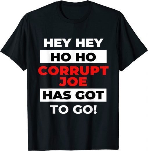 Anti Biden Corrupt Joe Pro Trump T-Shirt