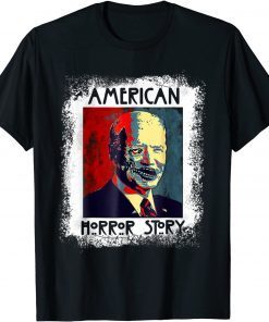 Biden Horror American Story Zombie Halloween T-Shirt