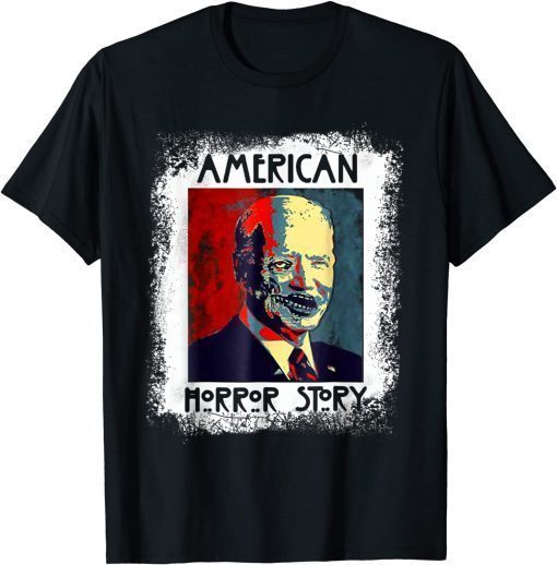 Biden Horror American Story Zombie Halloween T-Shirt