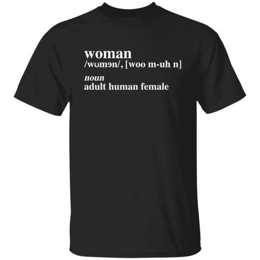 Woman noun adult human female shirt