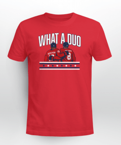 Alexander Ovechkin And Nicklas Bäckström What A Duo T-Shirt