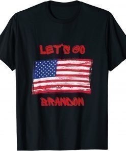 American Flag Let's Go Brandon Impeach 46 Tee Shirt